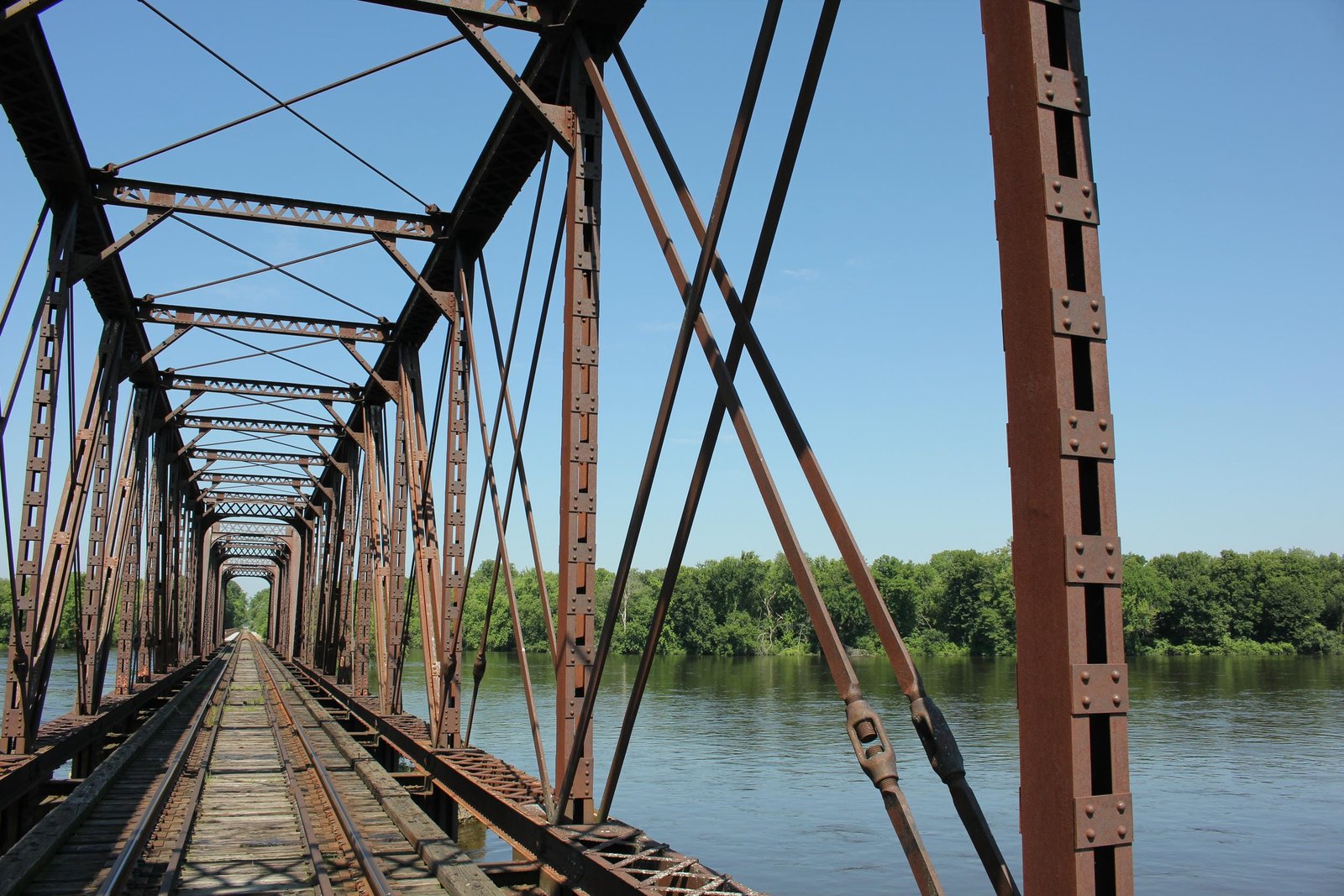 Truss details, swing span (span #8)